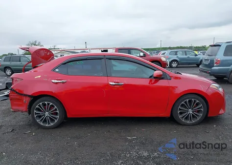 2015 Toyota Corolla Le z USA, uszkodzony, nr VIN 2T1BURHE0FC288960